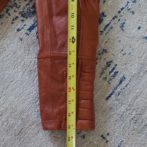 Custom made genuine leather moto jacket - Picture 9 of 10